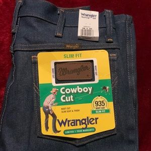 Mens wrangler pants never worn
